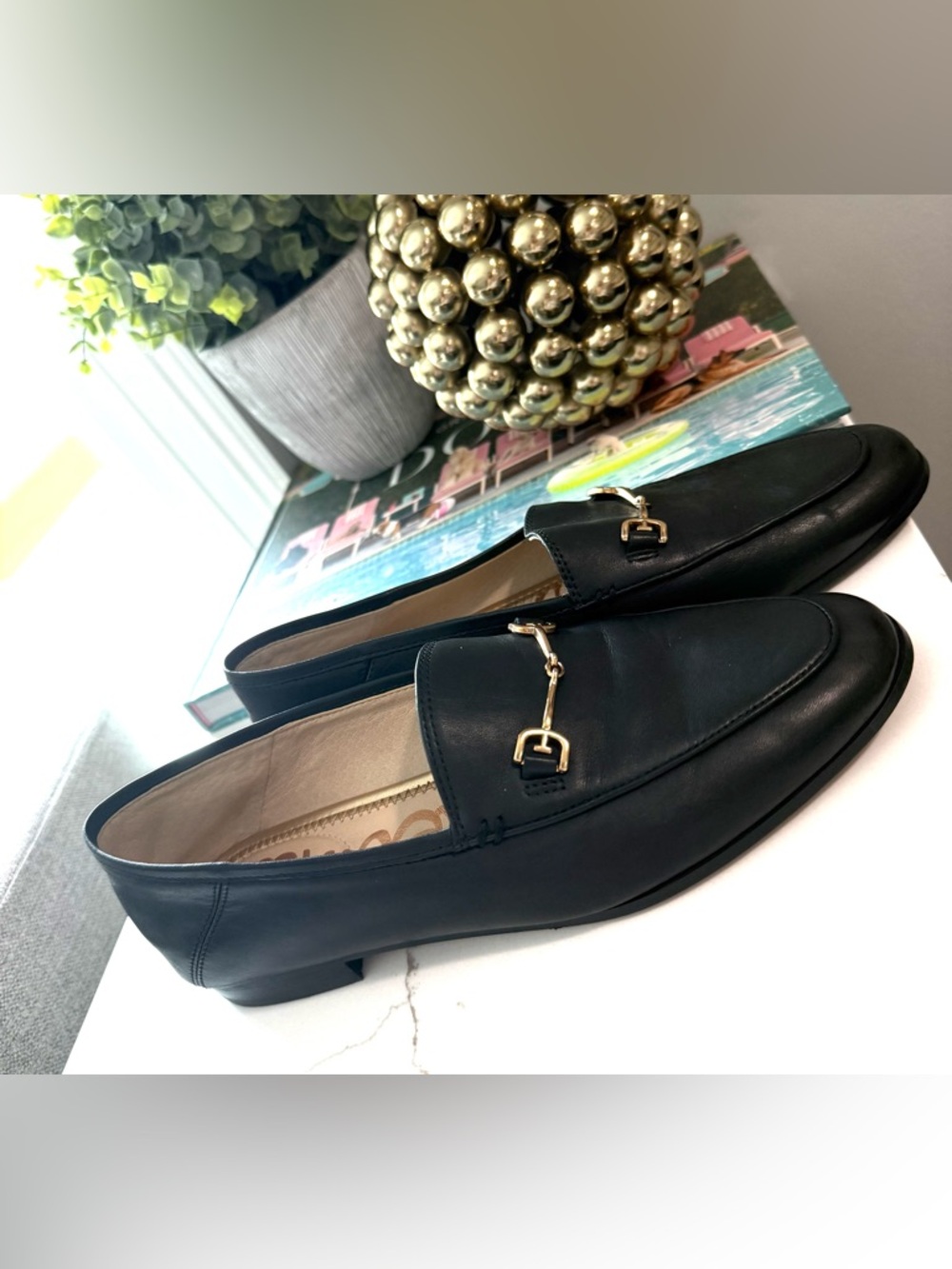 Sam Edelman Loraine Bit Loafer Black Size 7